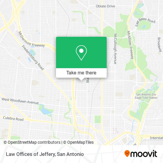 Mapa de Law Offices of Jeffery