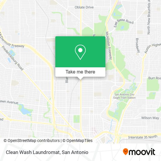 Clean Wash Laundromat map