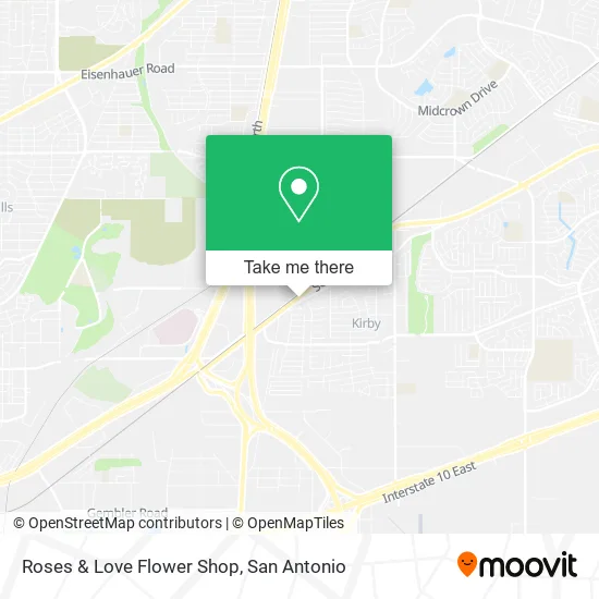 Roses & Love Flower Shop map