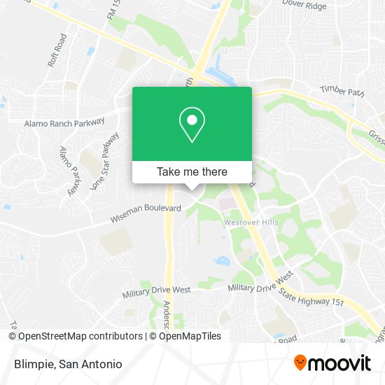 Mapa de Blimpie