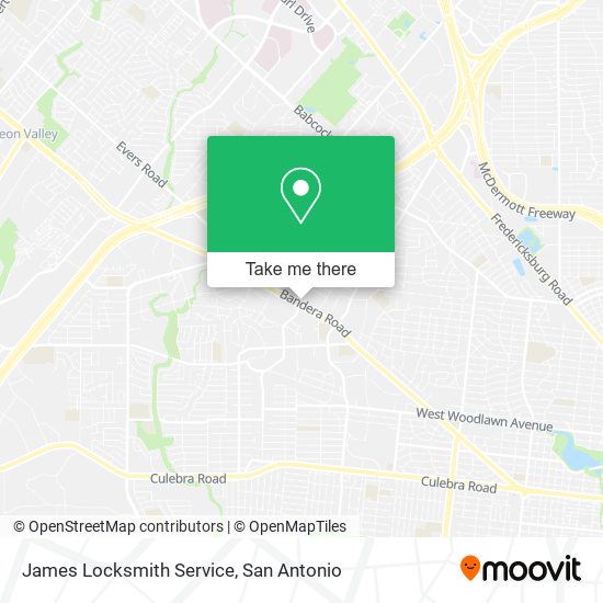 James Locksmith Service map