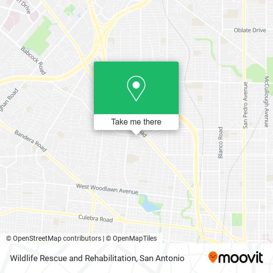 Wildlife Rescue and Rehabilitation map