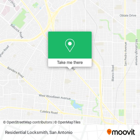 Mapa de Residential Locksmith