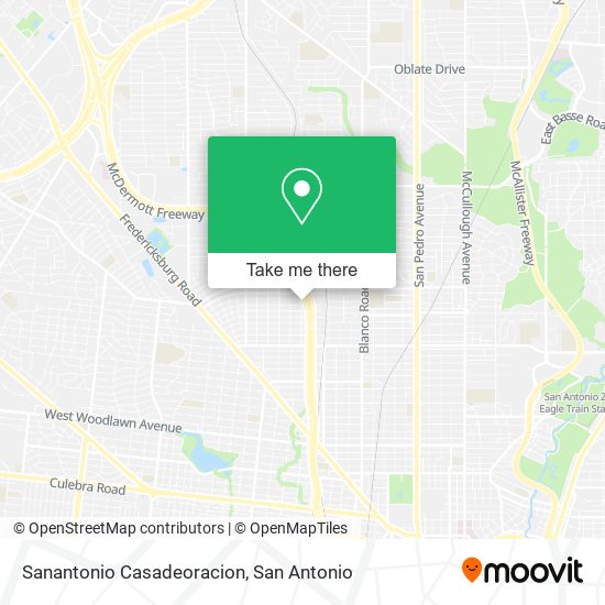Sanantonio Casadeoracion map