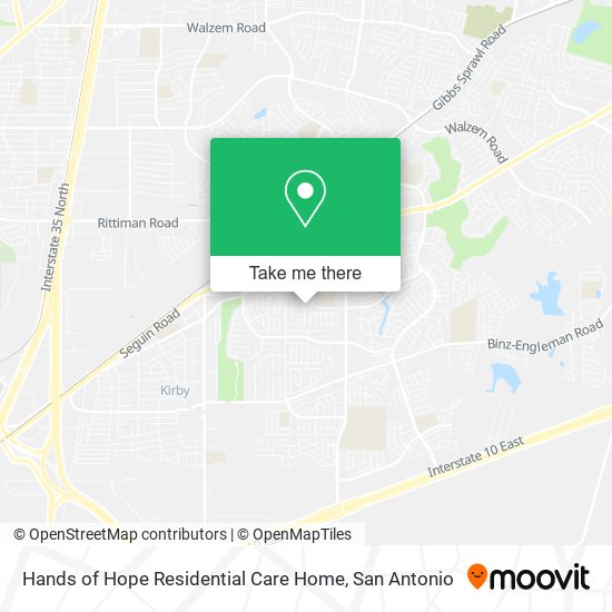 Mapa de Hands of Hope Residential Care Home