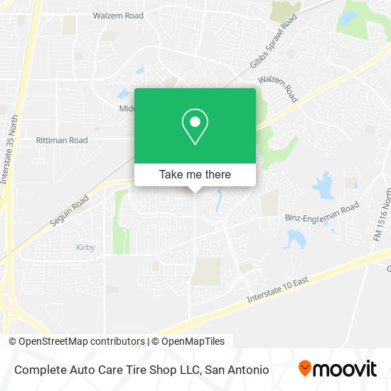 Complete Auto Care Tire Shop LLC map