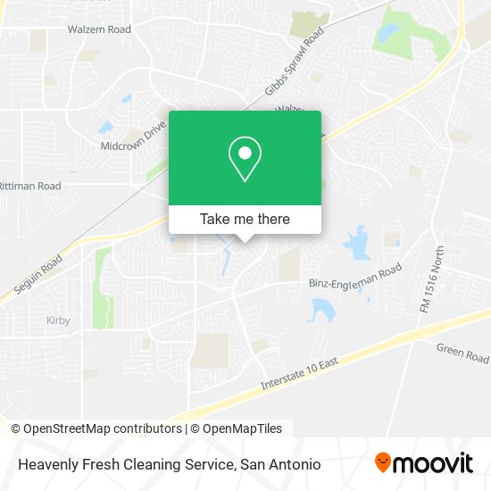 Heavenly Fresh Cleaning Service map