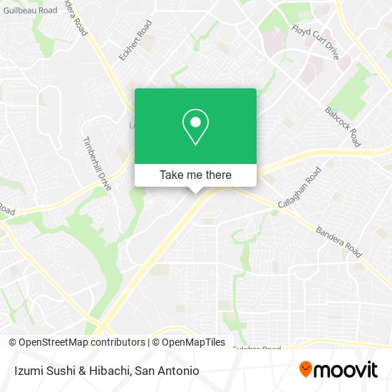 Izumi Sushi & Hibachi map