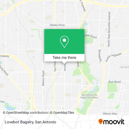 Lovebot Bagelry map