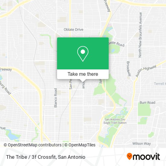 The Tribe / 3f Crossfit map