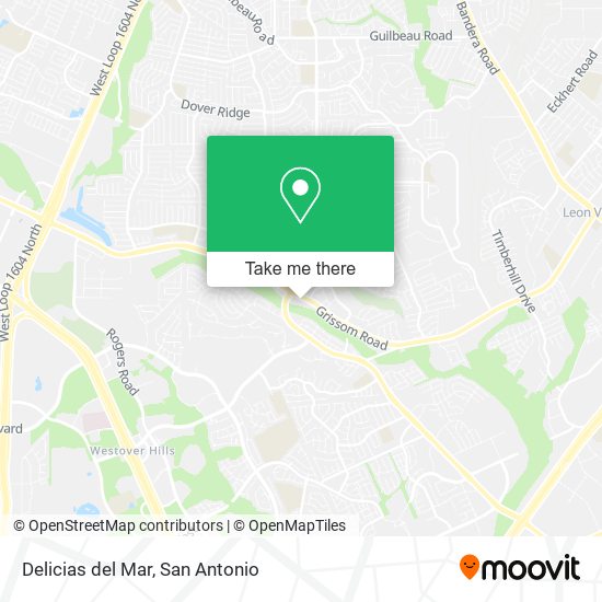 Delicias del Mar map