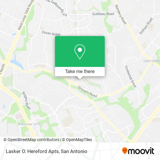 Lasker O. Hereford Apts map