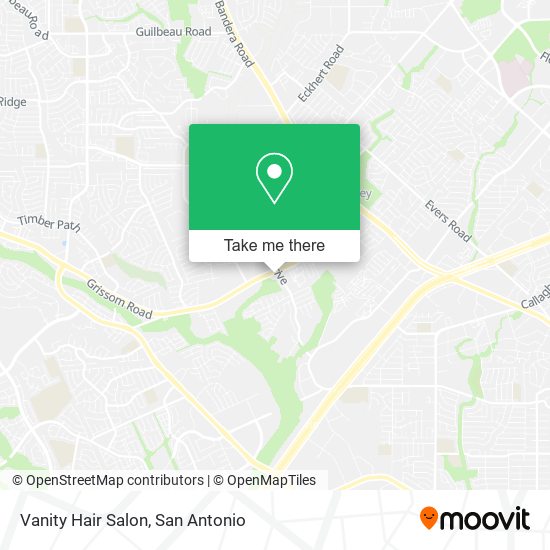 Mapa de Vanity Hair Salon