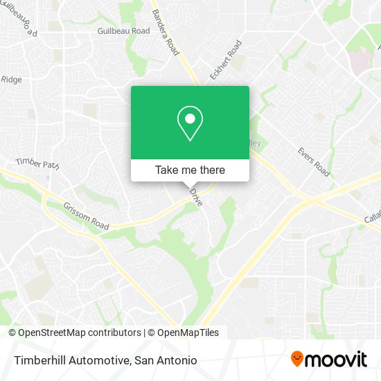Timberhill Automotive map
