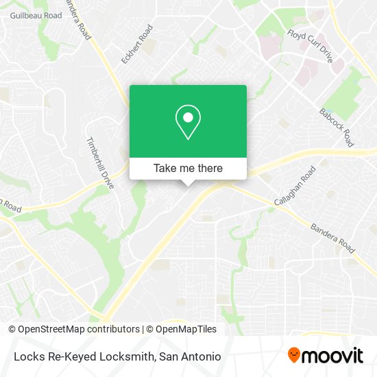 Locks Re-Keyed Locksmith map