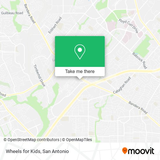 Wheels for Kids map