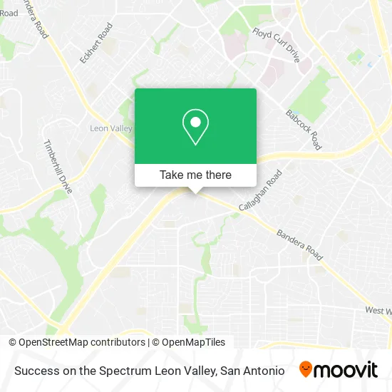 Mapa de Success on the Spectrum Leon Valley