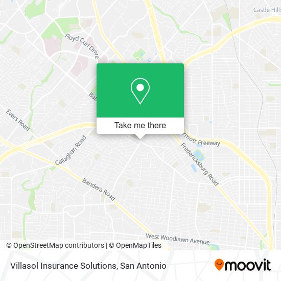 Villasol Insurance Solutions map