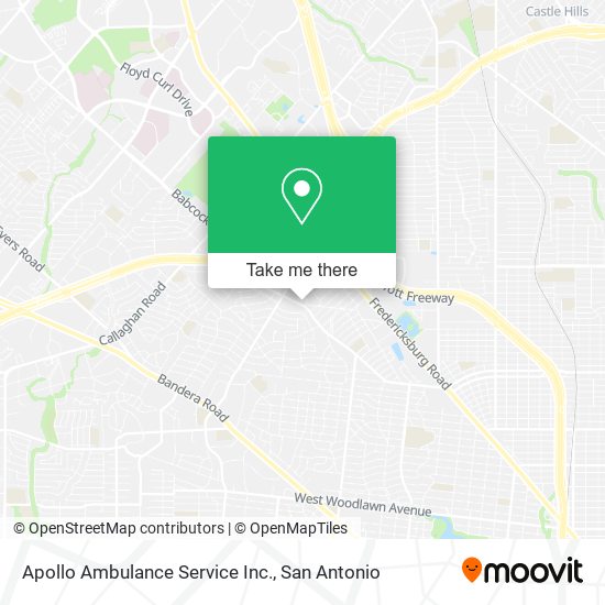 Apollo Ambulance Service Inc. map