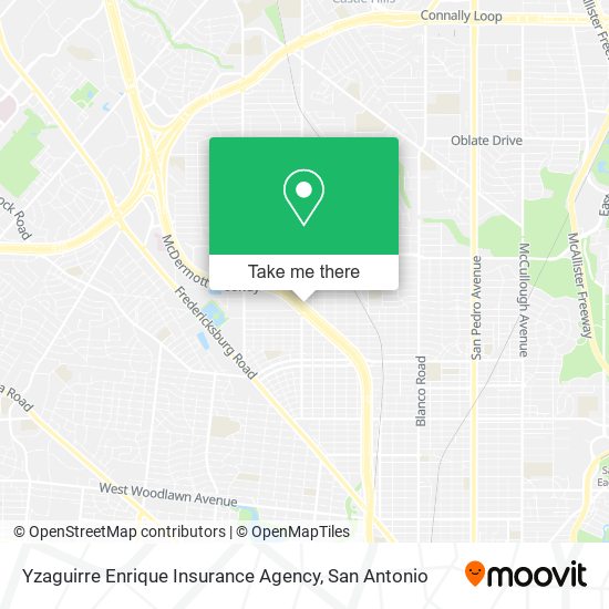 Mapa de Yzaguirre Enrique Insurance Agency