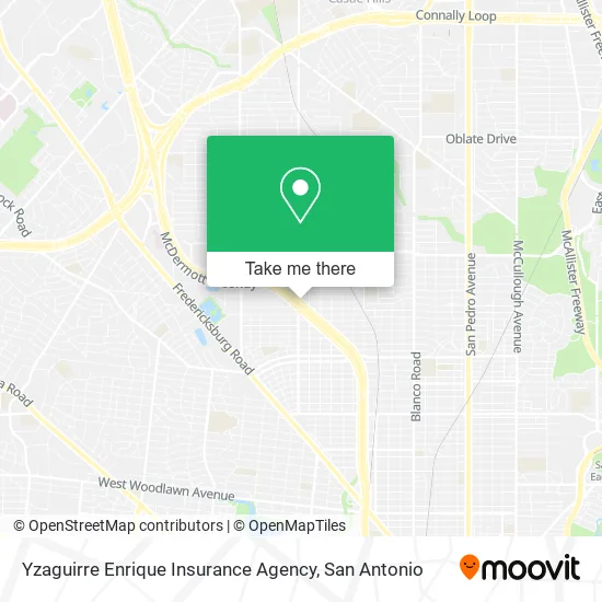 Yzaguirre Enrique Insurance Agency map