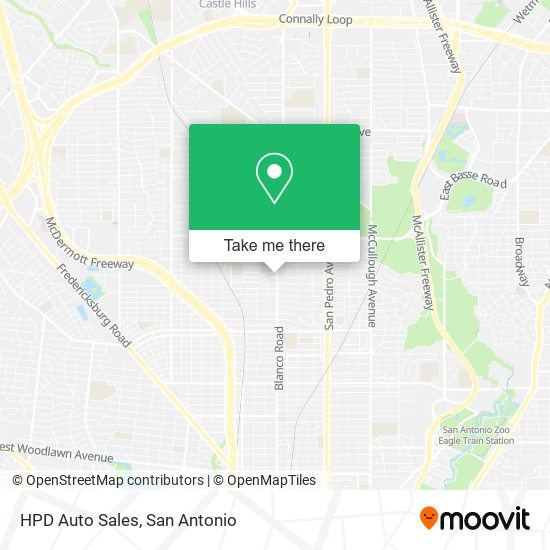 Mapa de HPD Auto Sales