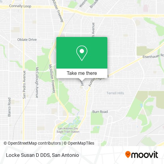 Mapa de Locke Susan D DDS