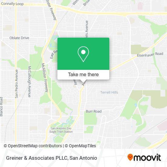 Mapa de Greiner & Associates PLLC
