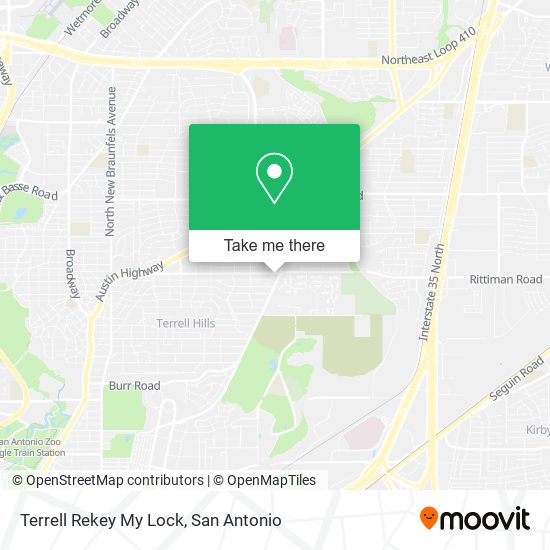 Terrell Rekey My Lock map