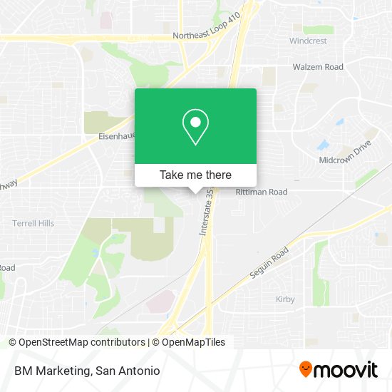 BM Marketing map