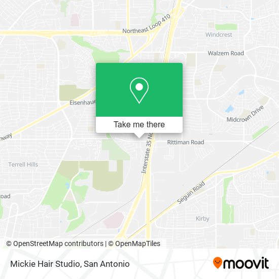 Mapa de Mickie Hair Studio