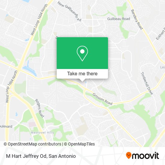 Mapa de M Hart Jeffrey Od