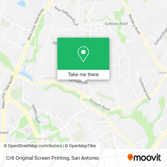 Cr8 Original Screen Printing map