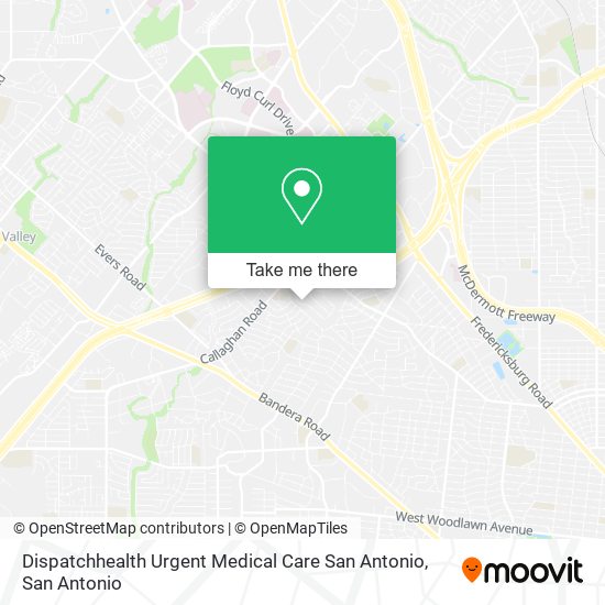 Dispatchhealth Urgent Medical Care San Antonio map
