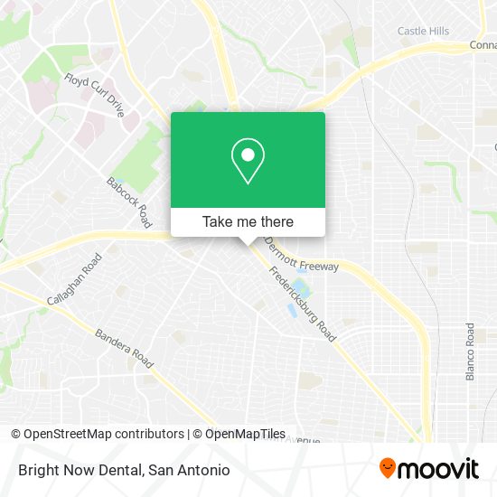 Bright Now Dental map