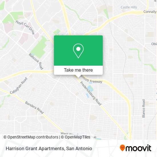 Mapa de Harrison Grant Apartments