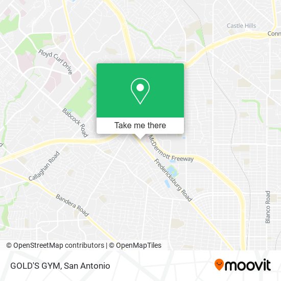 GOLD'S GYM map