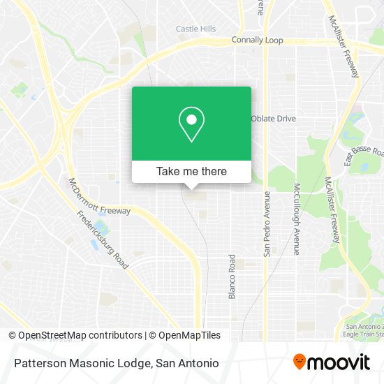 Mapa de Patterson Masonic Lodge