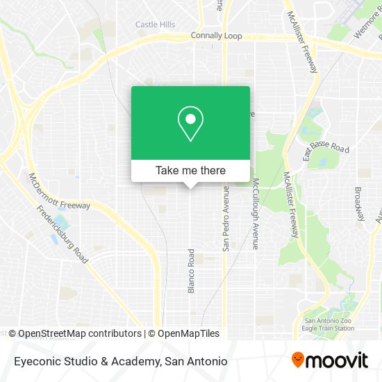 Eyeconic Studio & Academy map