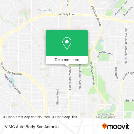 Mapa de V MC Auto Body
