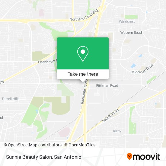 Mapa de Sunnie Beauty Salon