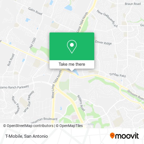 T-Mobile map