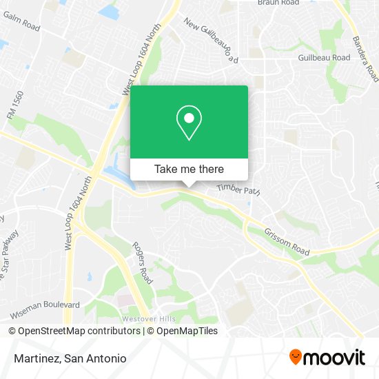 Mapa de Martinez