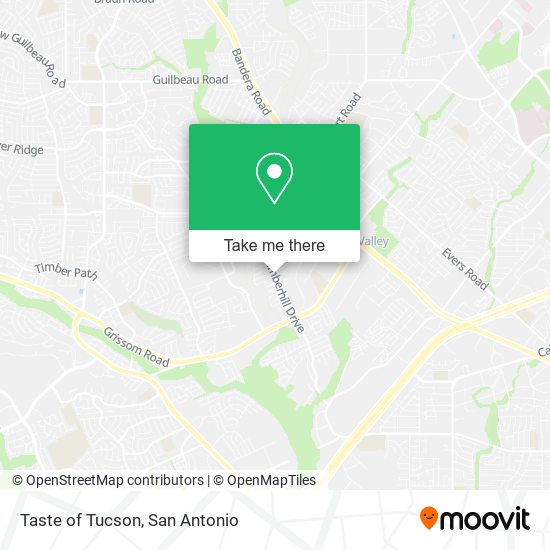 Taste of Tucson map
