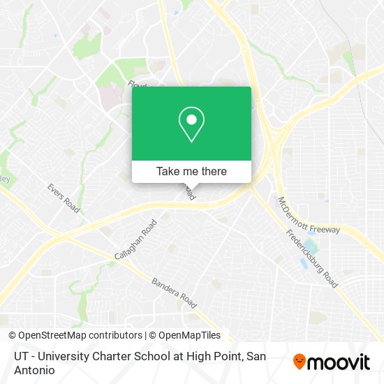 Mapa de UT - University Charter School at High Point