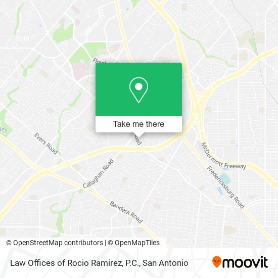 Mapa de Law Offices of Rocio Ramirez, P.C.