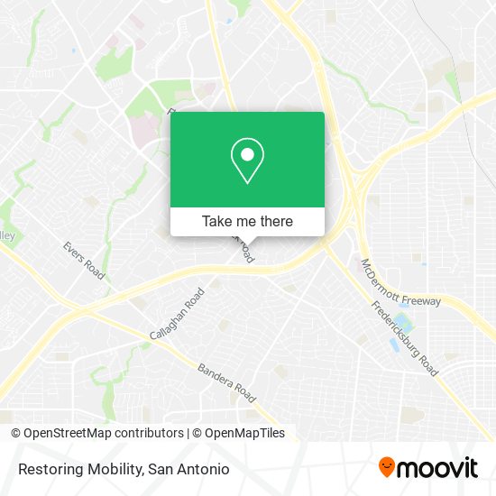 Mapa de Restoring Mobility