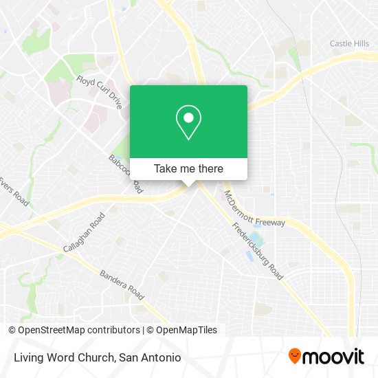 Living Word Church map