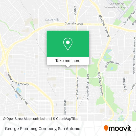 George Plumbing Company map