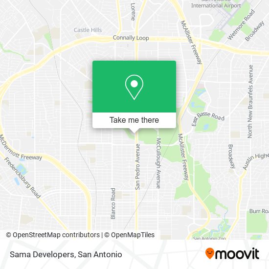 Sama Developers map